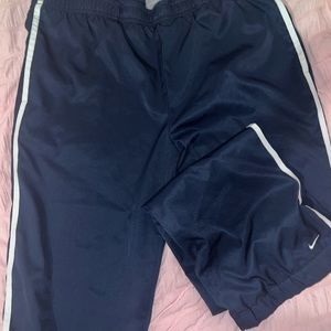 Vintage Nike navy blue track pants.